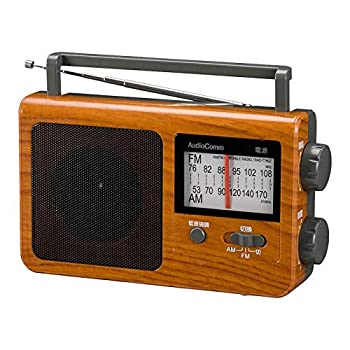 【中古】OHM AudioComm AM/FMポータブルラジオ 木目調 RAD-T780Z-WK 【中古】OHM AudioComm AM/FMポータブルラジオ 木目調 RAD-T780Z-WK