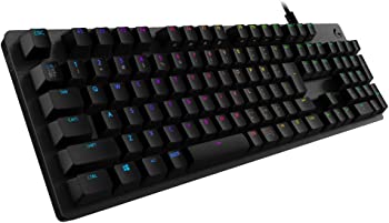 【中古】【非常に良い】Logicool G ロジクール G ゲーミングキーボード 有線 G512 GXスイッチ タクタイル メカニカル キーボード 日本語配列 LIGHTSYNC RGB G512r-TC 国
