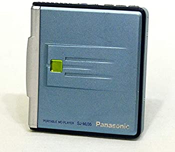 【中古】Panasonic パナソニック SJ-MJ35-A ブルー ポータブルMDプレーヤー (MD再生専用機)