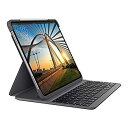【中古】【非常に良い】ロジクール iPad Pro 11 インチ 第1世代 第2世代 対応 Bluetooth キーボード 英語配列 薄型 ケース 一体型 iK...