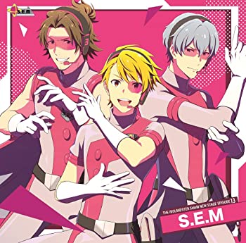 【中古】THE IDOLM@STER SideM NEW STAGE EPISODE:13 S.E.M [CD]【メーカー名】0【メーカー型番】0【ブランド名】S．E．M【商品説明】THE IDOLM@STER SideM NEW STAGE EPISODE:13 S.E.M [CD]当店では初期不良に限り、商品到着から7日間は返品を 受付けております。他モールとの併売品の為、完売の際はご連絡致しますのでご了承ください。中古品の商品タイトルに「限定」「初回」「保証」「DLコード」などの表記がありましても、特典・付属品・帯・保証等は付いておりません。品名に【import】【輸入】【北米】【海外】等の国内商品でないと把握できる表記商品について国内のDVDプレイヤー、ゲーム機で稼働しない場合がございます。予めご了承の上、購入ください。掲載と付属品が異なる場合は確認のご連絡をさせていただきます。ご注文からお届けまで1、ご注文⇒ご注文は24時間受け付けております。2、注文確認⇒ご注文後、当店から注文確認メールを送信します。3、お届けまで3〜10営業日程度とお考えください。4、入金確認⇒前払い決済をご選択の場合、ご入金確認後、配送手配を致します。5、出荷⇒配送準備が整い次第、出荷致します。配送業者、追跡番号等の詳細をメール送信致します。6、到着⇒出荷後、1〜3日後に商品が到着します。　※離島、北海道、九州、沖縄は遅れる場合がございます。予めご了承下さい。お電話でのお問合せは少人数で運営の為受け付けておりませんので、メールにてお問合せお願い致します。営業時間　月〜金　11:00〜17:00お客様都合によるご注文後のキャンセル・返品はお受けしておりませんのでご了承ください。ご来店ありがとうございます。