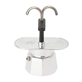 【中古】【非常に良い】BIALETTI ミニエキスプレス 2カップ シルバー 約8×13×16cm 【中古】【非常に良い】BIALETTI ミニエキスプレス 2カップ シルバー 約8×13×16cm