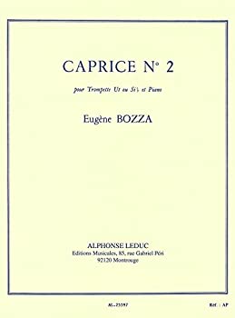 【中古】(未使用・未開封品)ボザ : カプリス 第二番 トランペットとピアノのための (トランペット、ピアノ) ルデュック出版