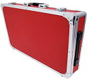 【中古】(未使用・未開封品)KC エフェクターケース EC-100/RD レッド (内寸 745 x 310 x 65+20mm)(2)