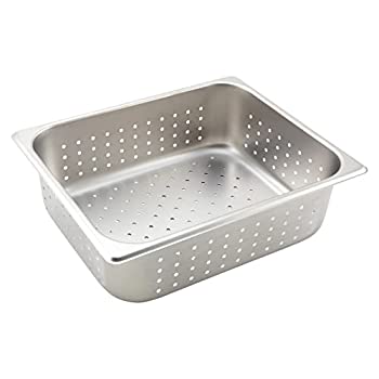 【中古】【非常に良い】Winco SPHP4 4-Inch Pan, Half Size by Winco