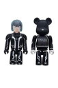 (未使用・未開封品)KUBRICK SAM & BE@RBRICK SAM'S LIGHTCYCLE 2パックセット(ABS&PVC塗装済みアクションフィギュア)