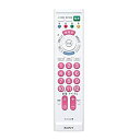 【中古】ソニー テレビリモコン RM-PZ110D : 地デジテレビ専用 ピンク RM-PZ110D P