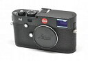 【中古】(未使用・未開封品)Leica ミラーレス一眼 ライカM ボディ 2400万画素 ブラック 10770 (レンズ別売)