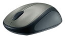 【中古】【非常に良い】Logicool ロジクール ワイヤレスマウス M235r シルバー