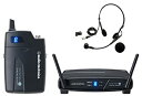 【中古】audio-technica 2.4GHz帯デジタルワイヤレスシステム ヘッドウォーンマイクロホン ATW-1101/H ヘッドセットマイク付属 SYS...