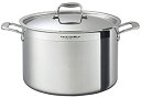 【中古】ビタクラフト 半 寸胴鍋 プロ 14.2L 30cm 0225