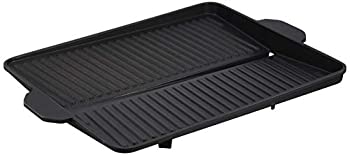 【中古】(未使用・未開封品)イシガキ産業 焼肉プレート ブラック 幅37×奥行26×高さ4.2cm 角型 おいしさ..