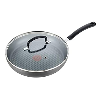 yÁzT-fal E91898 Ultimate Hard Anodized Scratch Resistant Titanium Nonstick Thermo-Spot Heat Indicator Anti-Warp Base Dishwasher Safe Oven