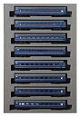 【中古】【非常に良い】KATO Nゲージ 24系 寝台特急 あさかぜ 金帯 増結 8両セット 10-1178 鉄道模型 客車