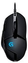 【中古】Logitech Hyperion Fury G402 - Mouse - 8 buttons - wired - USB