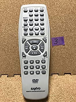 For Visual Equipments - 【中古】【非常に良い】サンヨー DVDリモコン RB-SL25JP