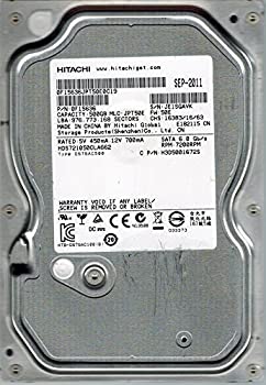 【中古】Hitachi HDS721050CLA662 500GB P/N: 0F15636 MLC: JPT50E