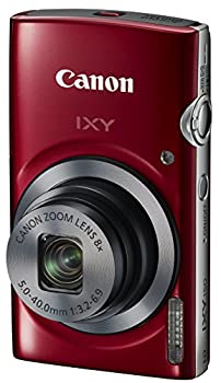 Mamiya - 【中古】Canon デジタルカメラ IXY150 レッド 光学8倍ズーム IXY150(RE)