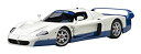 【中古】(未使用・未開封品)AUTOart 1/18 マセラティ MC12 (パールホワイト/ブルー) 完成品
