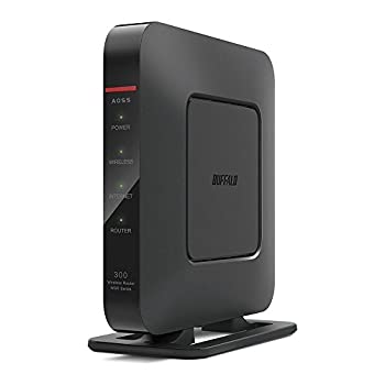 【中古】【非常に良い】BUFFALO WiFi 無線LAN ルーター WSR-300HP/N 11n 300Mbps 1ルーム向け 日本メーカー 【iPhone13/12/11/iPhone SE(第二世代)/Amazon Echo メーカ