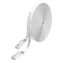 【中古】lovicool LANケーブル イーサネットケーブル CAT6準拠 ウルトラフラットケーブル RJ45コネクタ ギガビット 爪折れ防止 やわらか 10...