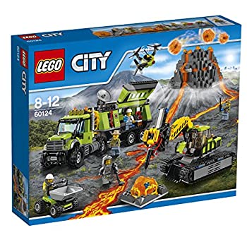 【中古】レゴ (LEGO) シティ 火山 調査基地 60124
