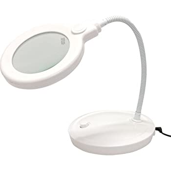 【中古】池田レンズ LEDライト付スタンドルーペ CMS-100