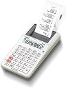 【中古】(未使用・未開封品)カシオ プリンター電卓 ハンディタイプ 12桁 HR-8RC-WE