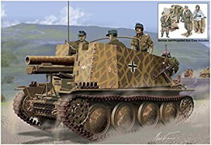 【中古】(未使用・未開封品)ドラゴン 1/35 第二次世界大戦 ドイツ軍 Sd.Kfz.138/1 自走歩兵砲 グリレH初期型 with 自走砲クルー プラモデル DR6857