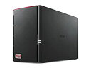 【中古】【非常に良い】BUFFALO LinkStation for SOHO LS520DNBシリーズ NAS用HDD搭載 2ドライブNAS 3年保証 8TB LS520DN0802B(2)