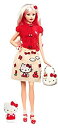 【中古】Barbie Hello Kitty Fashion Doll