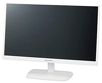 【中古】【非常に良い】プリンストン モニター 23.6型 (フルHD 1920×1080/HDMI×1,VGA×1,DVI×1/ブルーライト軽減/広視野角/スピーカー内蔵) ホワイト PTFWDE-24W