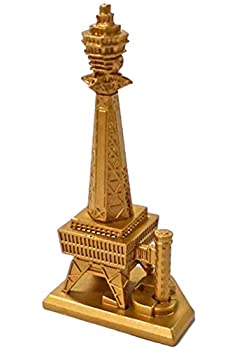 【中古】(未使用・未開封品)海洋堂　大阪フィギュアみやげ2　通天閣・ゴールドバージョン【単品】のサムネイル