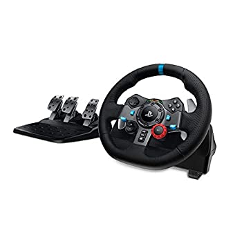 【中古】【Amazon.co.jp限定】Logicool G ハンコン G29 グランツーリスモ7 動作確認済み PS5 PS4 PC ハンドル コントローラー レーシング ゲーム ドライ