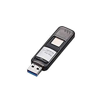 【中古】(未使用・未開封品)エレコム 指紋認証付きセキュリティUSBメモリ/64GB MF-FPU3064GBK 【中古】(未使用・未開封品)エレコム 指紋認証付きセキュリティUSBメモリ/64GB MF-FPU3064GBK