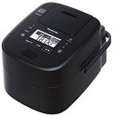 【中古】【非常に良い】パナソニック 炊飯器 5.5合 スチーム&可変圧力IH式 Wおどり炊き ブラック SR-VSX108-K
