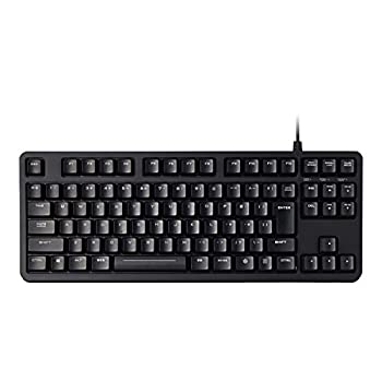 【中古】エレコム ゲーミングキーボード 有線 メカニカル 全キーロールオーバー対応 日本語配列 5000万回高耐久 ブラック TK-G01UKBK