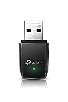 【中古】TP-Link WiFi 無線LAN 子機 11ac MU-MIMO AC1300 866+400Mbps デュアルバンド Archer T3U ブラック