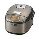 【中古】【非常に良い】象印 炊飯器 3合 IH式 極め炊き 黒まる厚釜 一人用 保温30時間 ステンレスブラウン NP-GJ05-XT