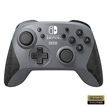 【中古】【非常に良い】【任天堂ライセンス商品】ワイヤレスホリパッド for Nintendo Switch グレー【Nintendo Switch対応】