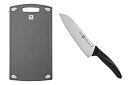 【中古】(未使用・未開封品)Zwilling ツヴィリング 「 ツインフィン L マルチパーパス / カッティングボード 2pcsセット 」 三徳 包丁 まな板...