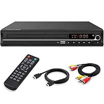 【中古】Foramor DVDプレーヤー HDMI DVDプレーヤー テレビ対応 1080P フルHD HDMIケーブル付き リモコン USB入力リージョン 無料ホームDVDプレーヤー