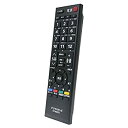 【中古】AULCMEET ブランド テレビ用リモコン fit for 東芝 CT-90372 55A2 46A2 40A2 37A2 32A2 26A2 22A2 19A2 22AC2 19AC2 32AS2 40AS2(2)