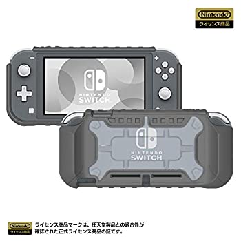 【中古】(未使用・未開封品)【任天堂ライセンス商品】タフプロテクター for Nintendo Switch Lite クリア?グレー 【Nintendo Switch Lite対応】