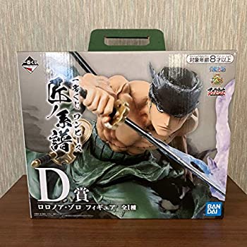 [중고](미사용·미개봉품) 밴프레스트 이치 반 쿠지 원피스 장인 계보 D상 로로노아·조로 피규어