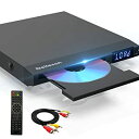 【中古】【非常に良い】Delleson AV接続 DVDプレーヤー コンパクトDVDプレーヤー テレビ用 全リージョンDVD読む USB入力機能 PAL/NTSCオートスイッチ カラオケジャック
