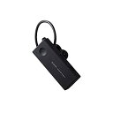 【中古】エレコム ヘッドセット Bluetooth 防水 (IPX5対応) 片耳 ハンズフリー通話 ブラック LBT-HSC10WPMPBK 約25×54×35...