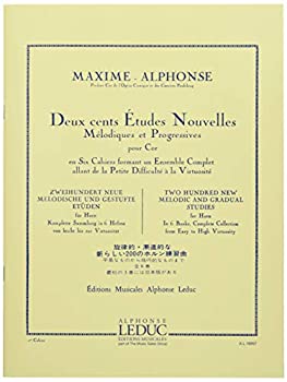 【中古】アルフォンス : 旋律的・斬進的な新しい200のホルン練習曲 第一巻 (ホルン教則本) ルデュック出版【ジャンル】ホルン【Brand】ウィットナー【Contributors】【商品説明】アルフォンス : 旋律的・斬進的な新しい200のホルン練習曲 第一巻 (ホルン教則本) ルデュック出版原題 : MAXIME-ALPHONSE : 200 ETUDES NOUVELLES VOLUME.1 70 ETUDES TRES FACILES ET FACILES COR編成・種類 : ホルン教則本当店では初期不良に限り、商品到着から7日間は返品を 受付けております。 お客様都合での返品はお受けしておりませんのでご了承ください。 他モールとの併売品の為、売り切れの場合はご連絡させて頂きます。 ご注文からお届けまで 1、ご注文⇒24時間受け付けております。 2、注文確認⇒当店から注文確認メールを送信します。 3、在庫確認⇒中古品は受注後に、再メンテナンス、梱包しますので、お届けまで3日〜10日程度とお考え下さい。 4、入金確認⇒前払い決済をご選択の場合、ご入金確認後、配送手配を致します。 5、出荷⇒配送準備が整い次第、出荷致します。配送業者、追跡番号等の詳細をメール送信致します。※離島、北海道、九州、沖縄は遅れる場合がございます。予めご了承下さい。 6、到着⇒出荷後、1〜3日後に商品が到着します。