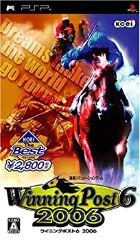【中古】【非常に良い】KOEI The Best ウイニングポスト6 2006 - PSP