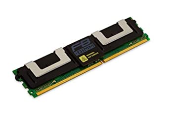【中古】Kingston 4GB 667MHz DDR2 ECC Fully Buffered CL5 DIMM Quad Rank x8 KVR667D2Q8F5/4G